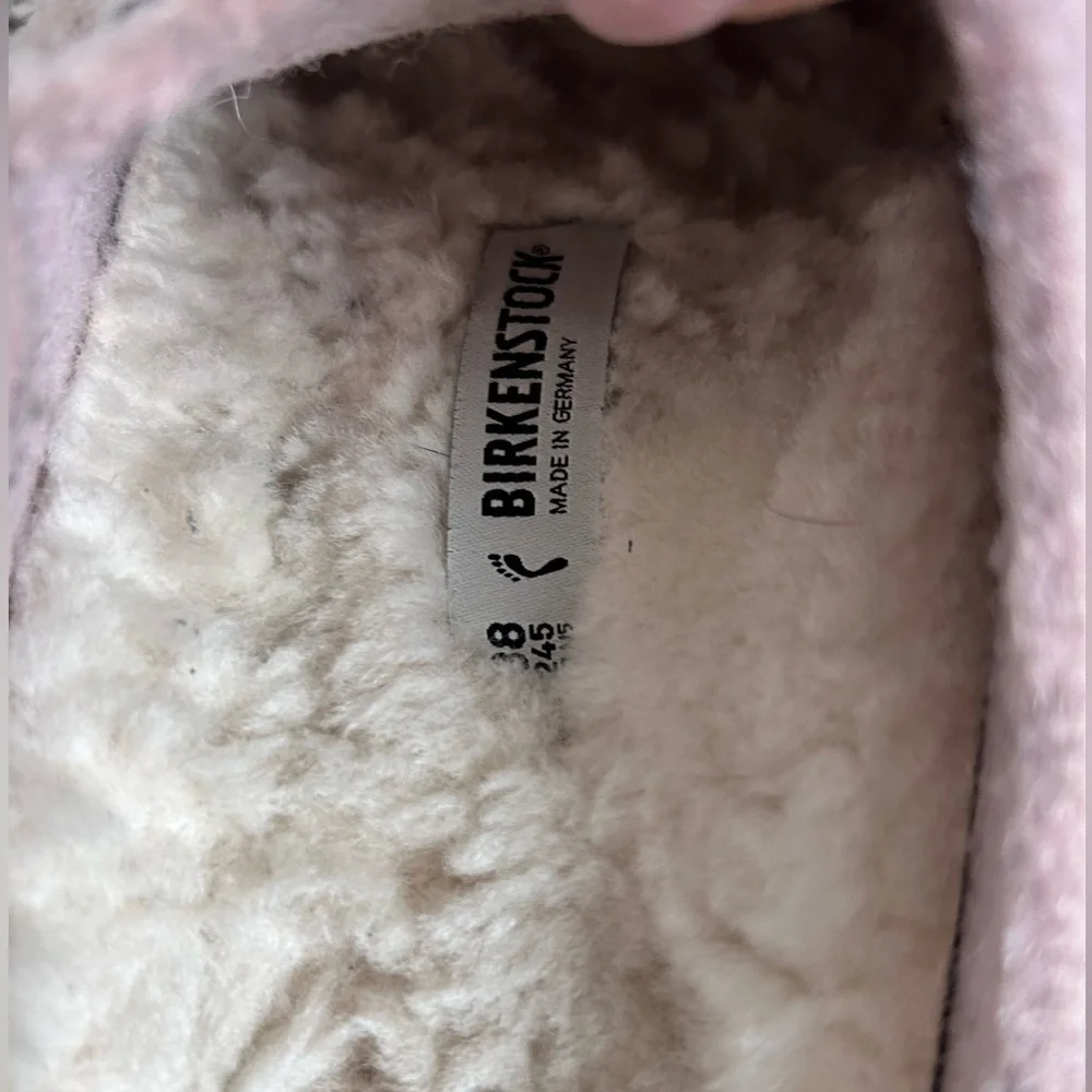 Birkenstock Zermatt Wool Felt Clog in Lavender Rose size 38/women’s 7.5-8 - Picture 7 of 9